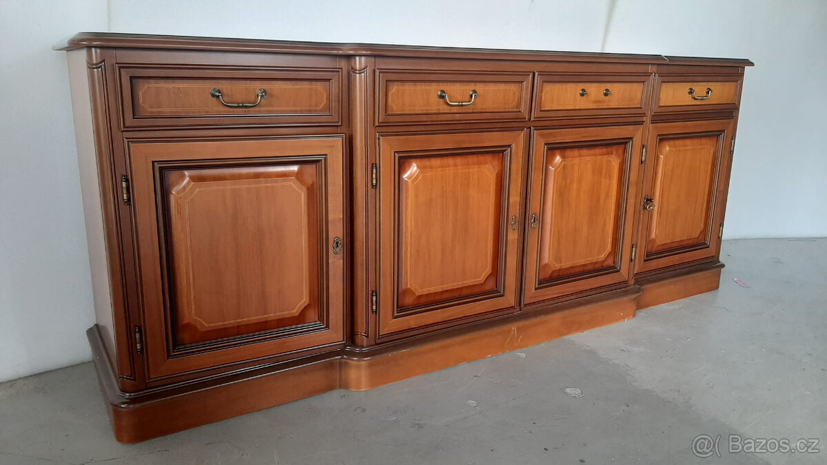 Rustikální dřevěná komoda masive - 3