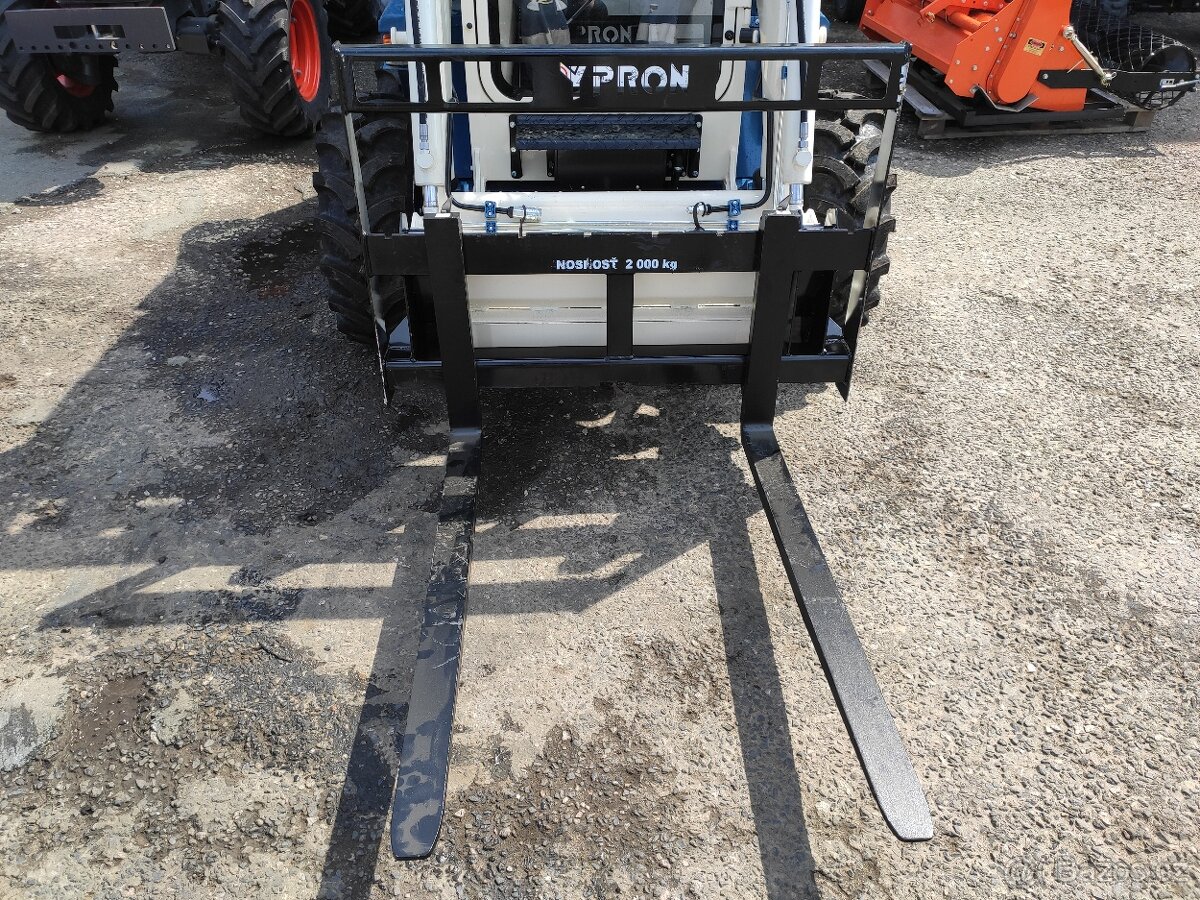 Paletizační vidle na smykový nakladač - 3