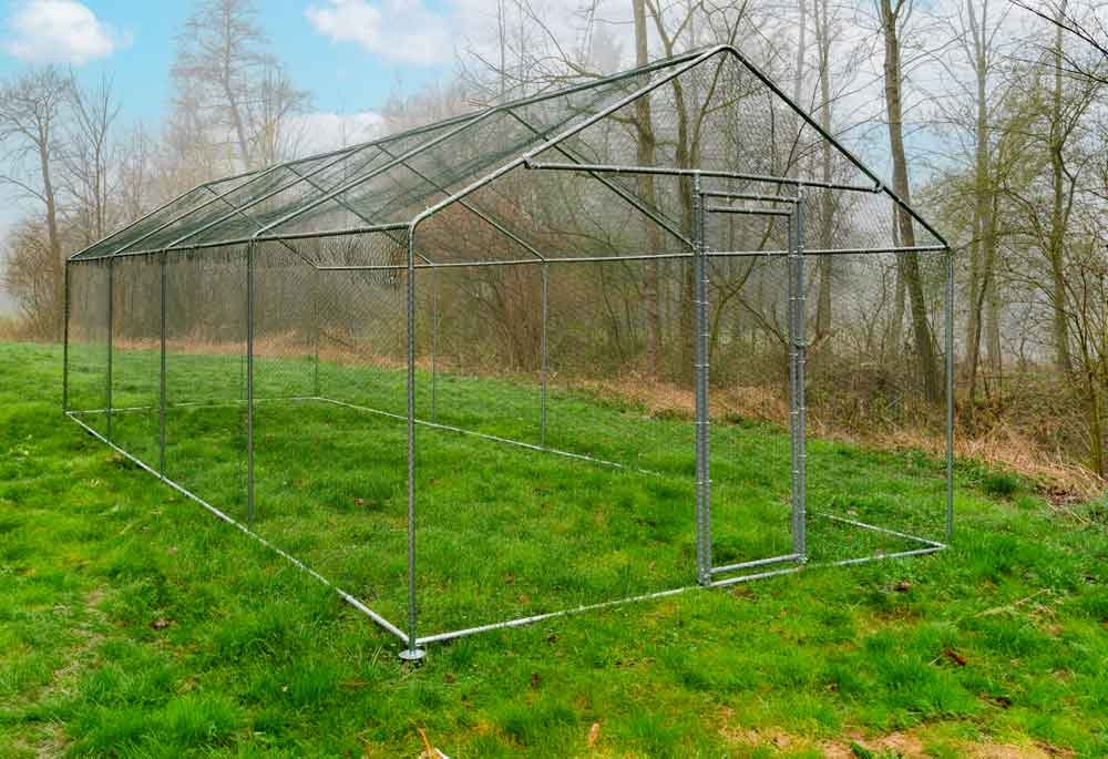 Prodam venkovni volieru 8x3x2,5 - 3