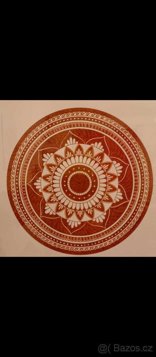 Mandala - ručně malovaná (i na přání) - 3