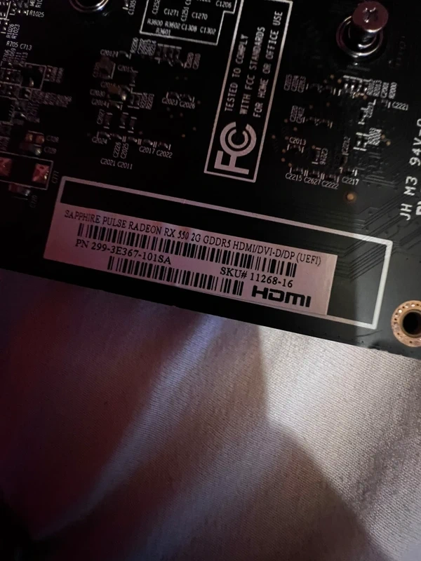 Sapphire rx 550 2GB - 3
