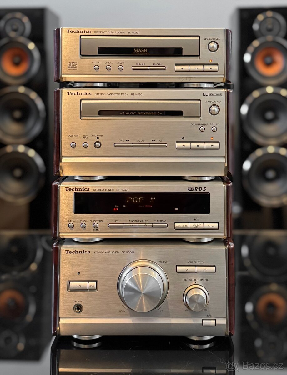 Technics SE-HD501 Hifi věž - 3