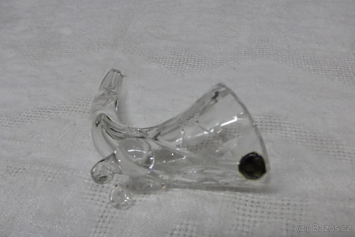 Skleněny Roh Broušené Sklo ČSSR - 3