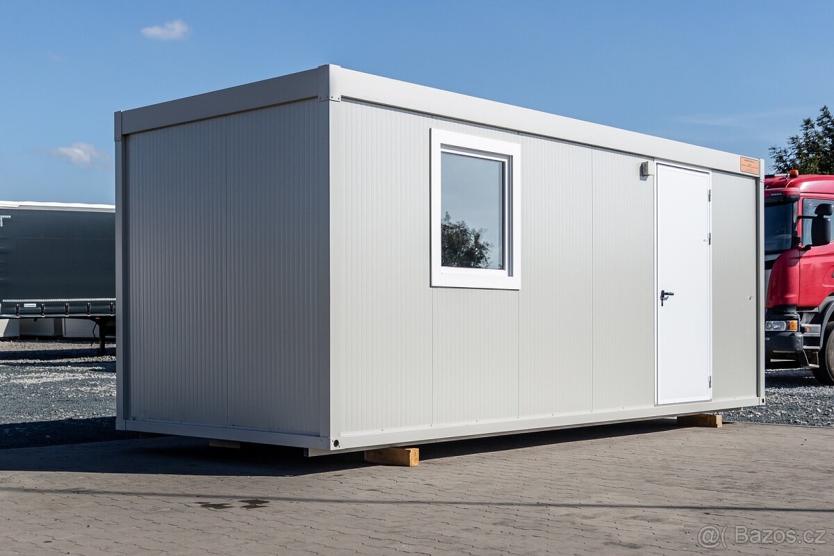 Stavební buňka-sklad-zahradní domek 6.1x2.4m - 3