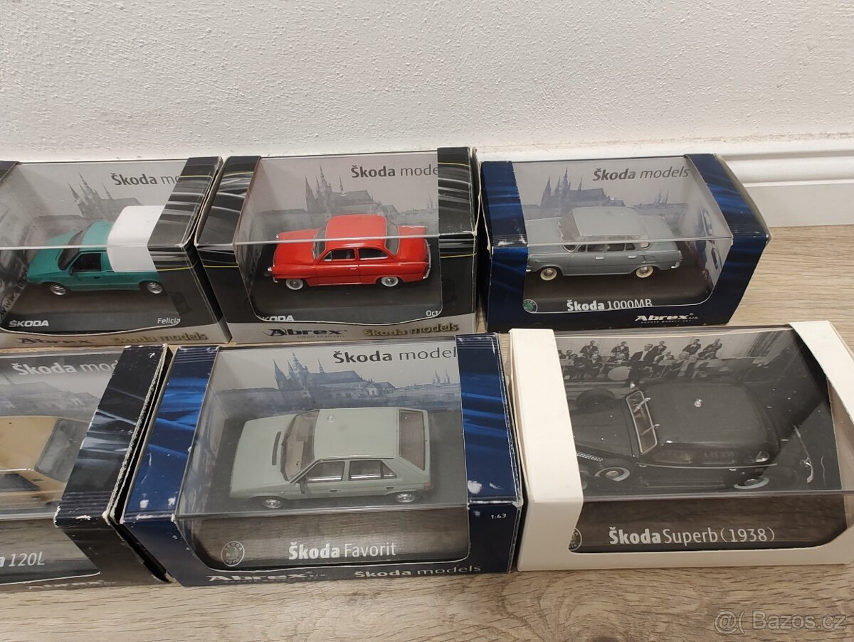 Abrex 1:43 - sbírka modelů Škoda 26KS - 3