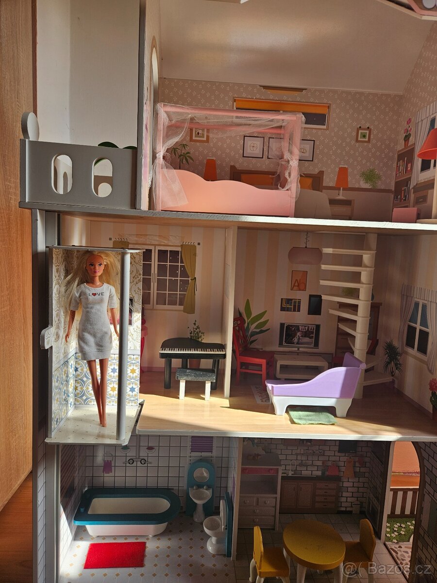 Velký dům pro panenky Barbie - 3