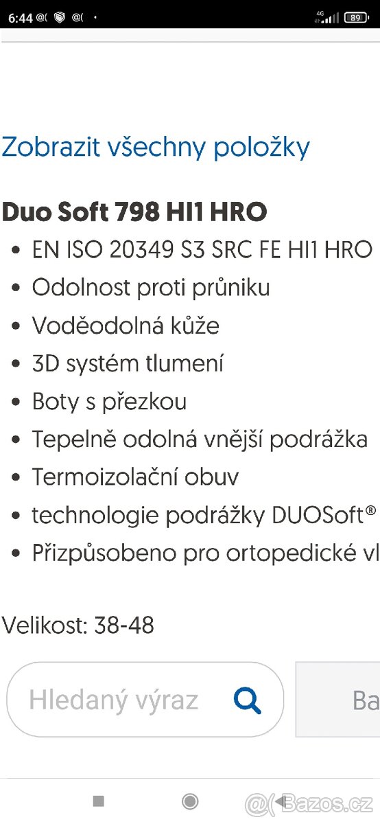 Boty pracovní bezpečnostní svářečské - 3