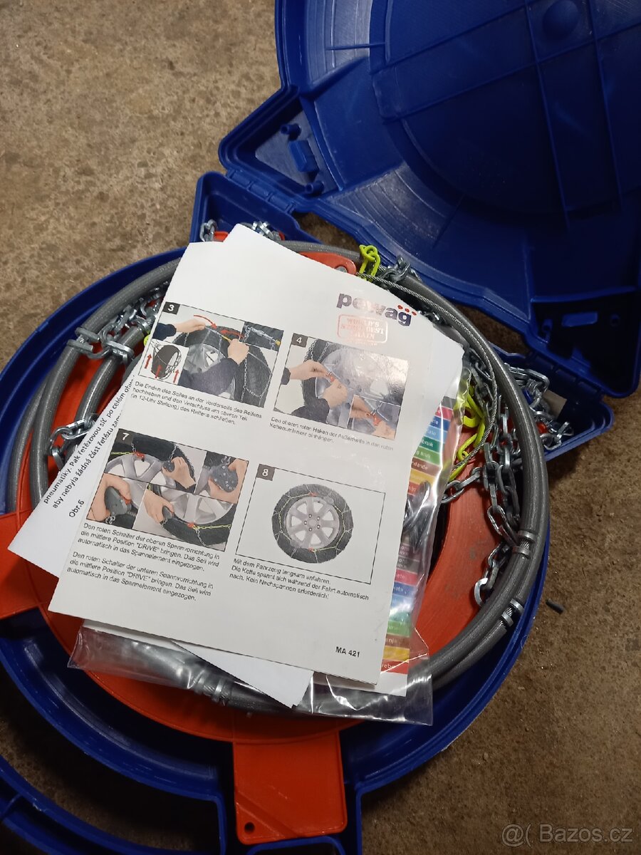 Sněhové řetězy Octavia, Golf, Roomster, Fabia - 3