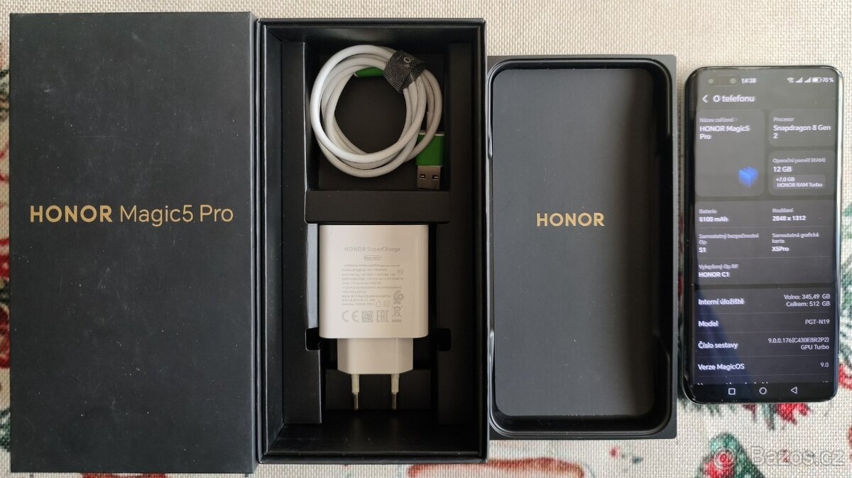 Honor Magic5 Pro 512GB. CZ záruka do 05/2026 - 3