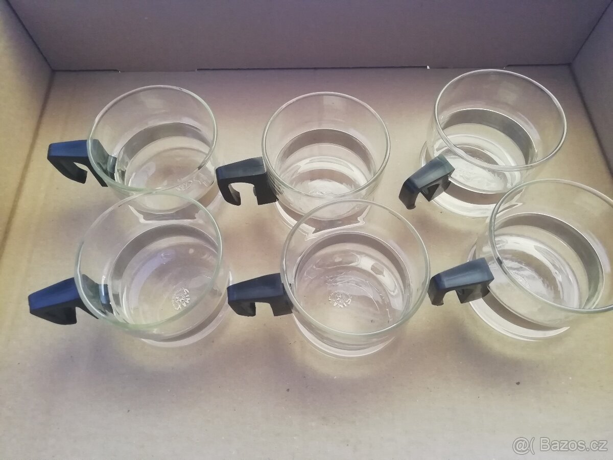 čajová a kávová souprava +sklenice - 3