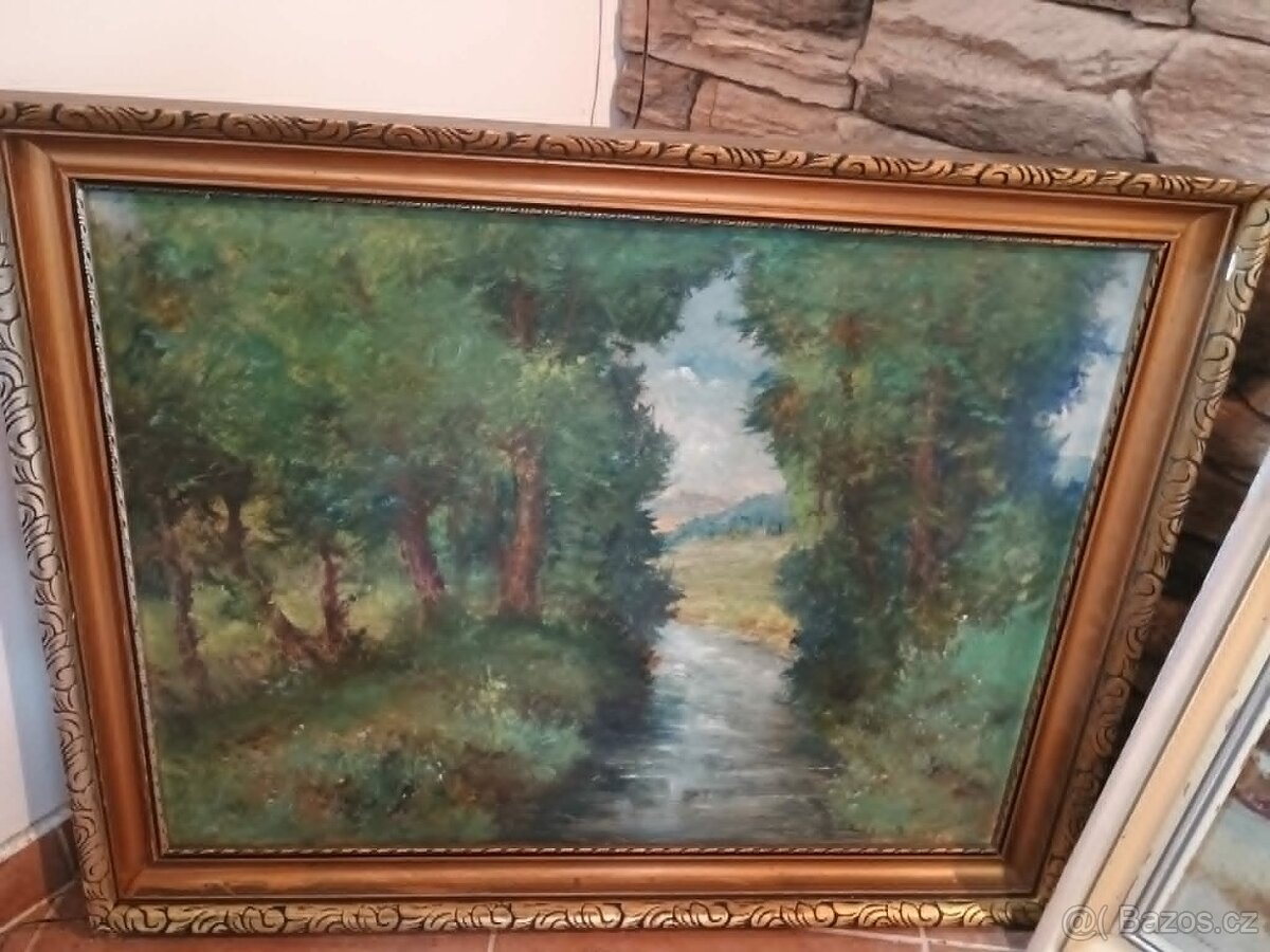 Emanuel Smolík Rajský + další 2 obrazy - 3