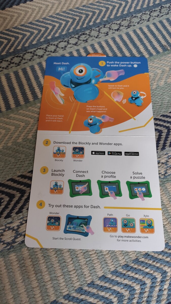 Programovatelný robot Wonder Workshop Dash - 3