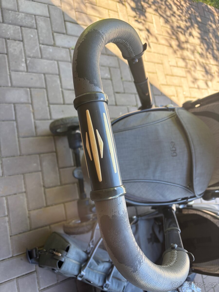 Kočár kočárek egg šedý - 3