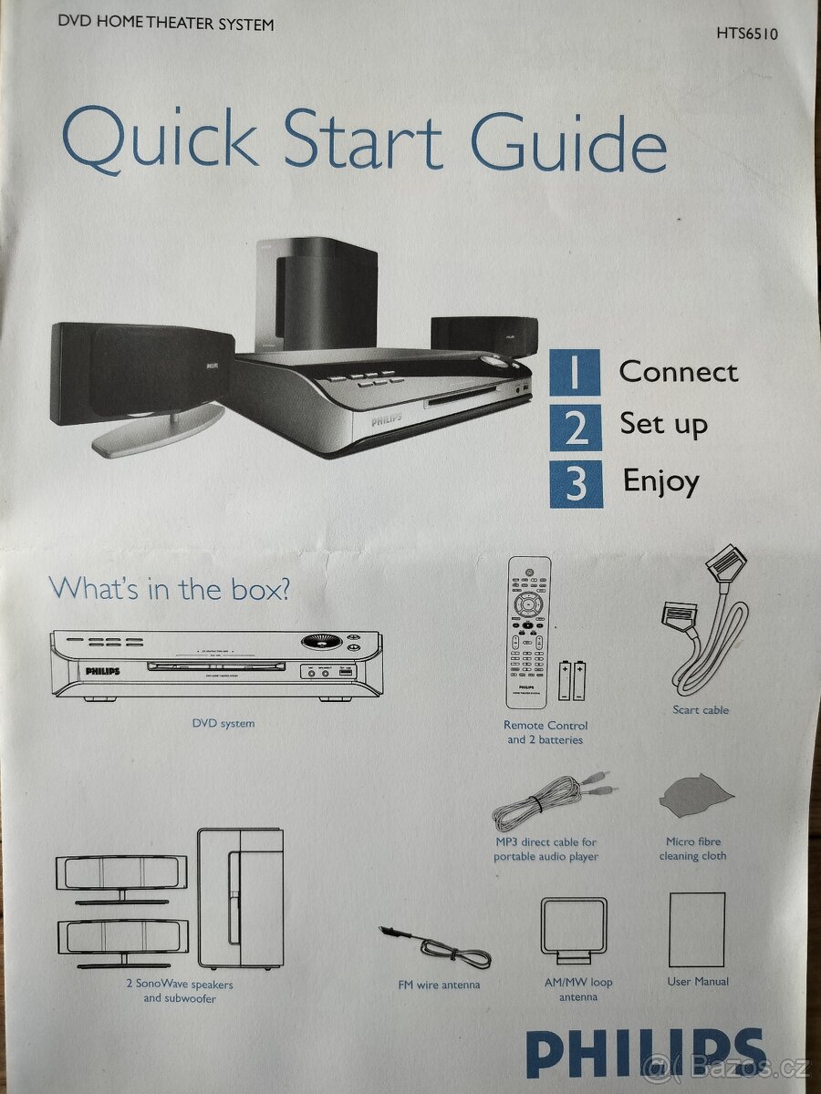 Domácí kino Philips HTS6510 - 3