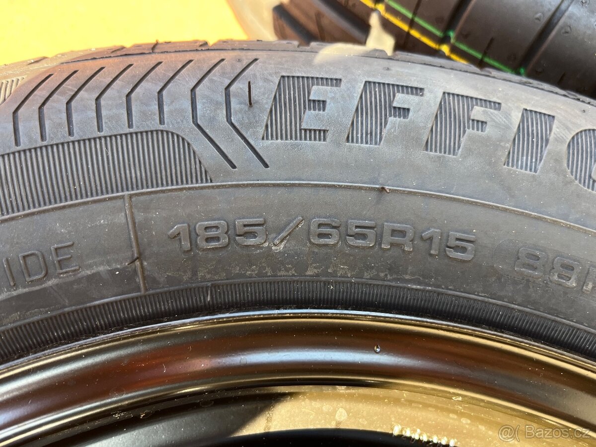 Originál VW 15” 5x100 vč. nových pneu - 3