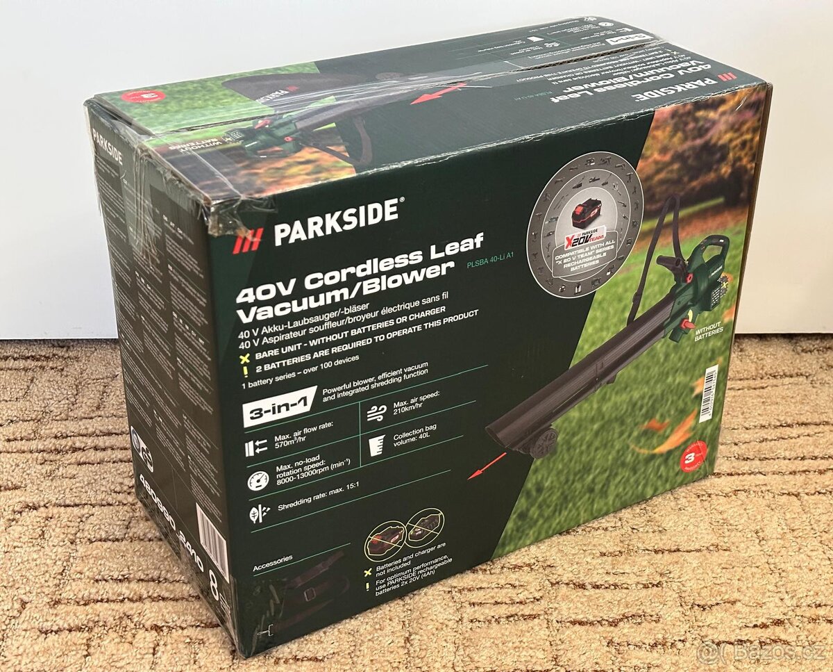 Parkside Aku vysavač / foukač listí - 3