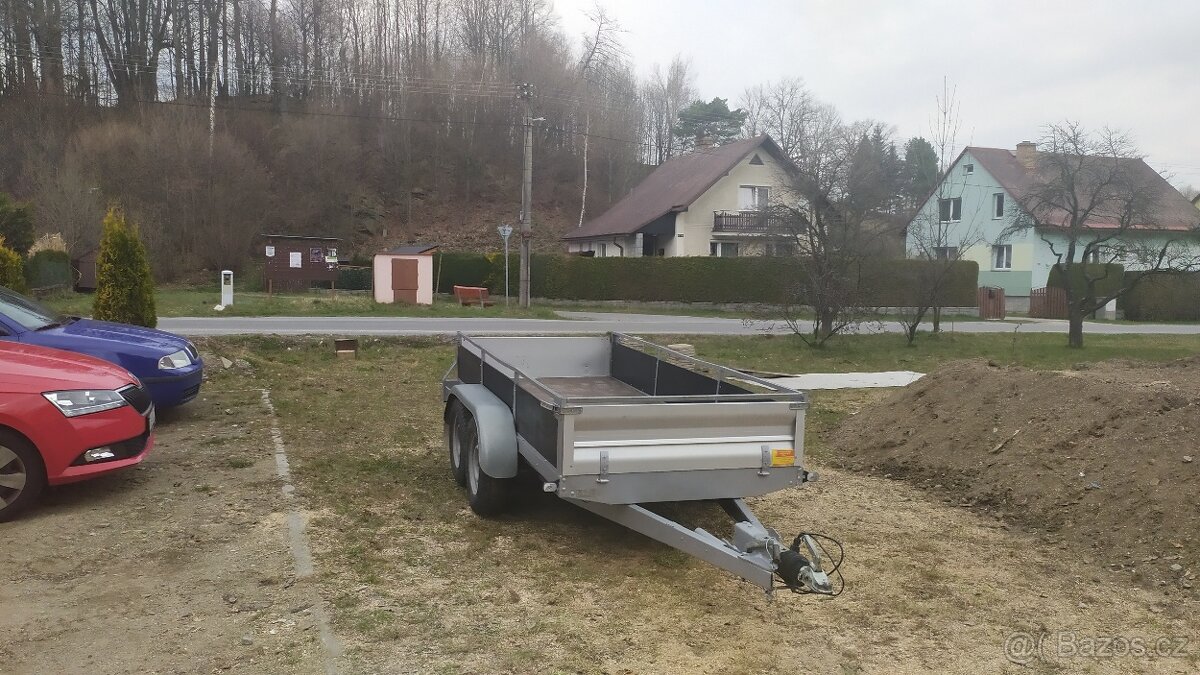 Prodám přívěsný bržděný vozík - 3