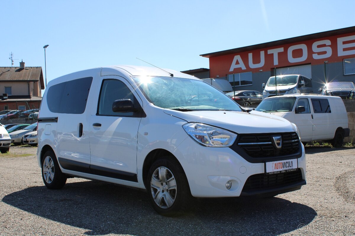 Dacia Dokker 1,3TCe 75KW, 1.maj.,ČR,serviska, r.v. 2020 - 3