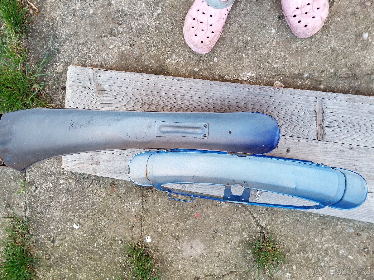 Přední a zadní blatník asi Puch, nebo Sachs moped - 3
