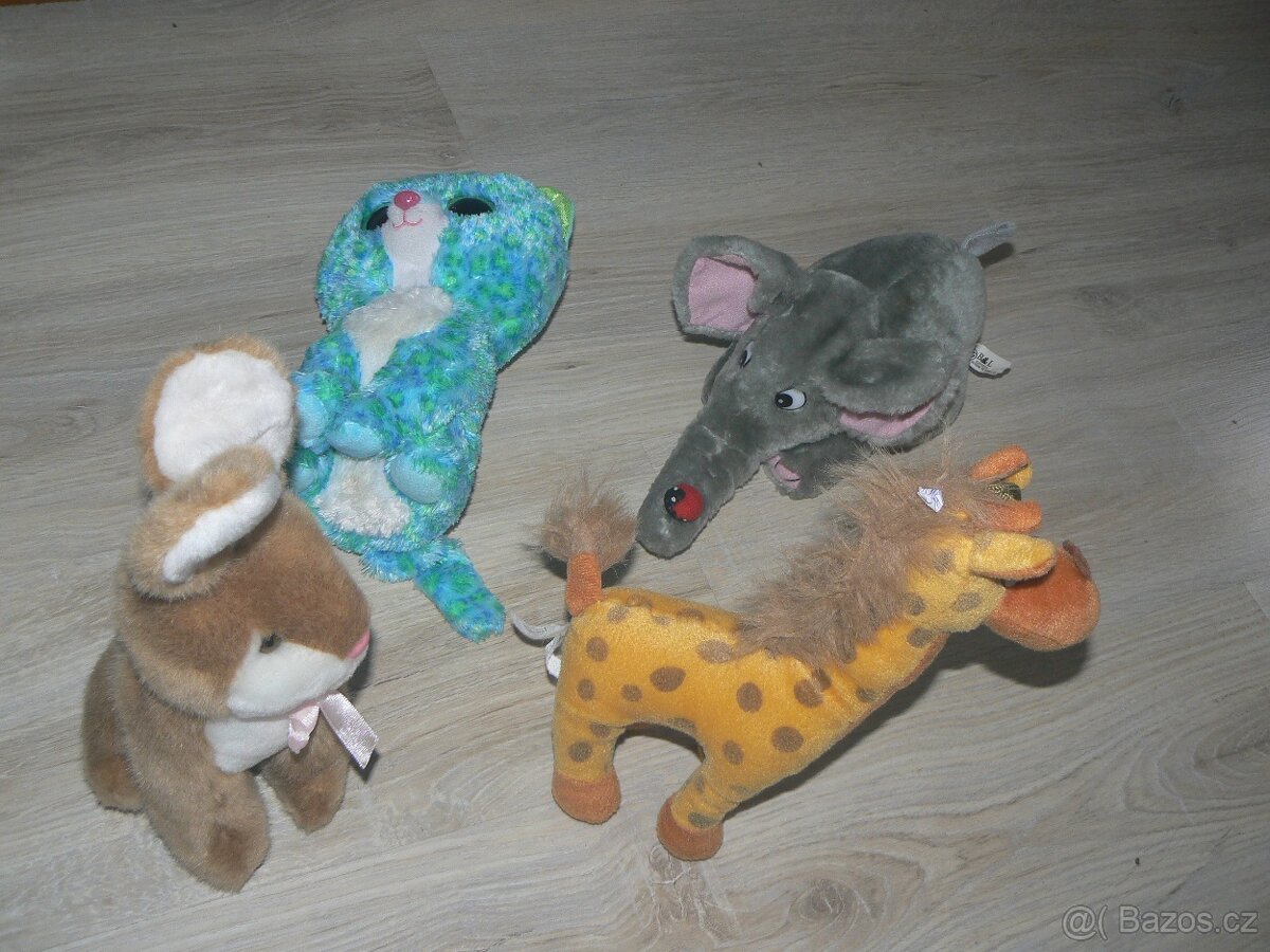 sada 3 ks větších plyšáků - 3