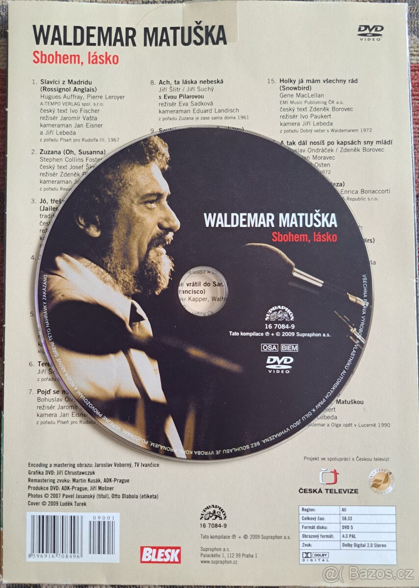 WALDEMAR MATUŠKA - Sbohem, láski - 3
