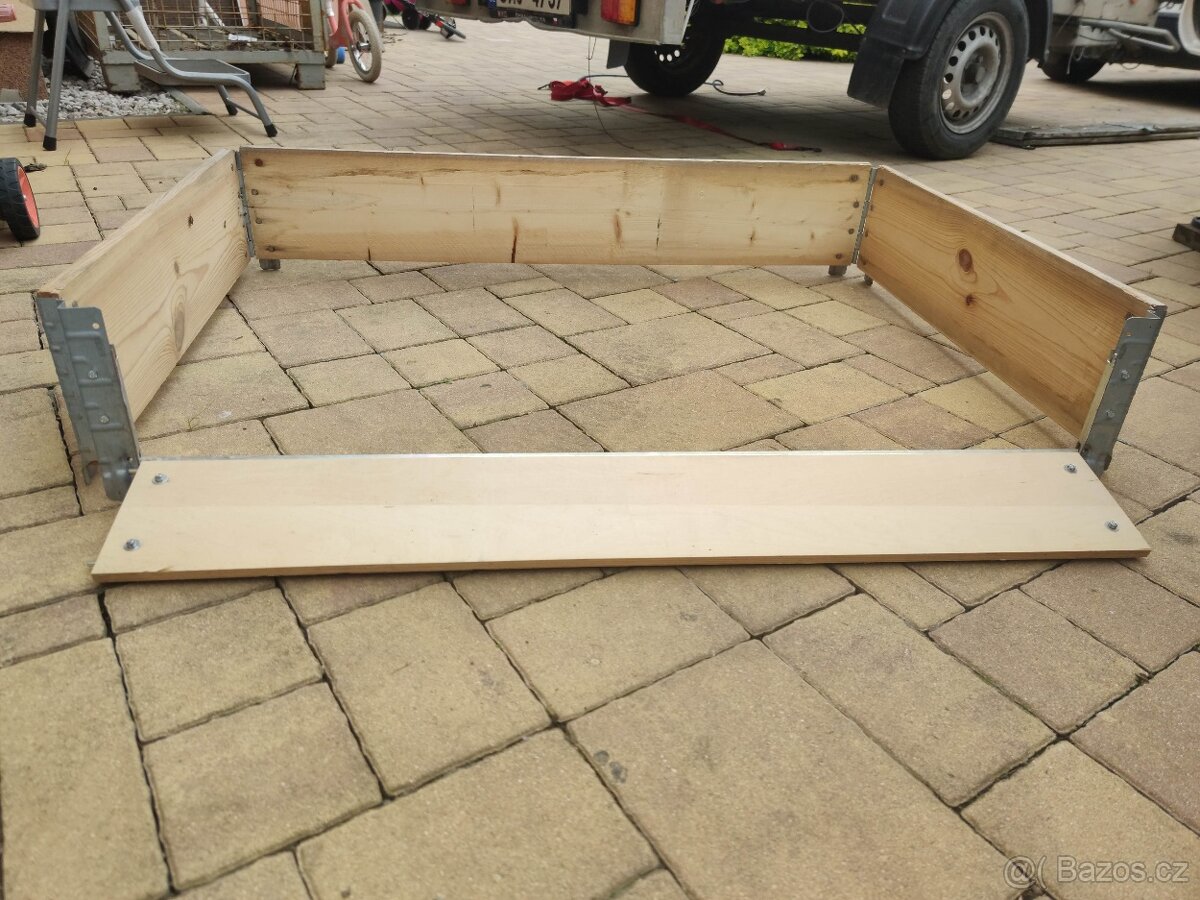 Dřevěné ohrádky (vyvýšené záhony) 120x80x20 - 3