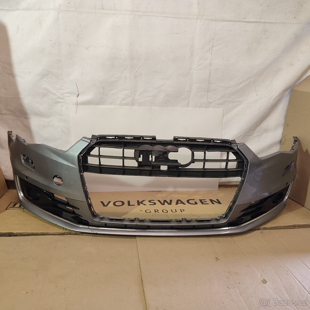 Audi A6 c7 přední nárazník lift, světla - 3