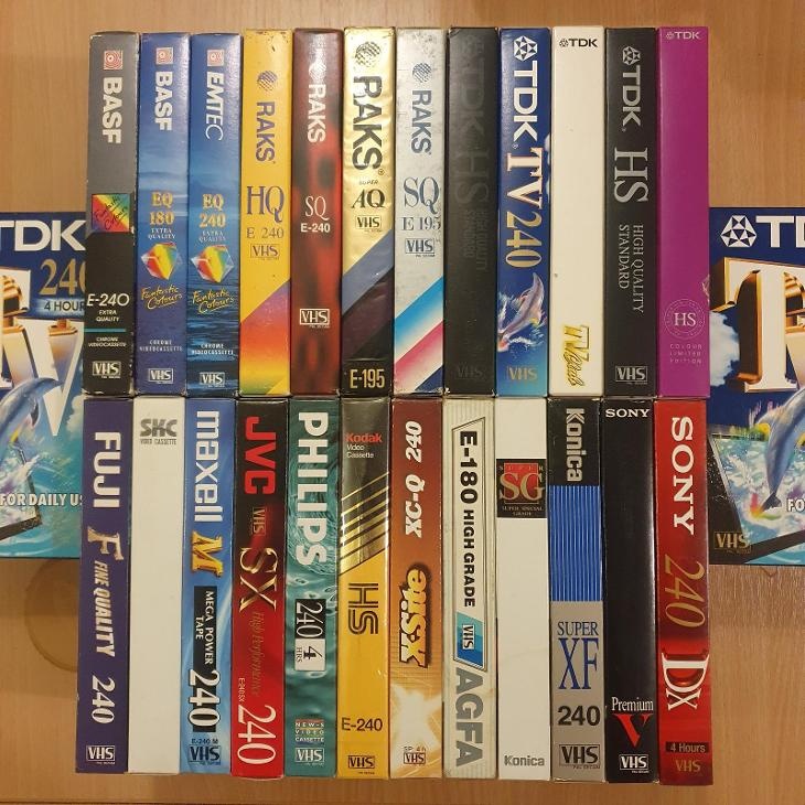 VHS KAZETY, Videokazety - 3