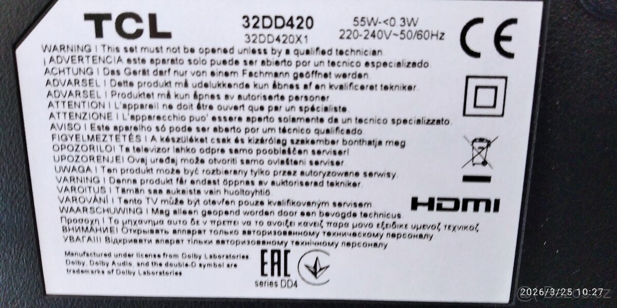LED TV TCL - 3