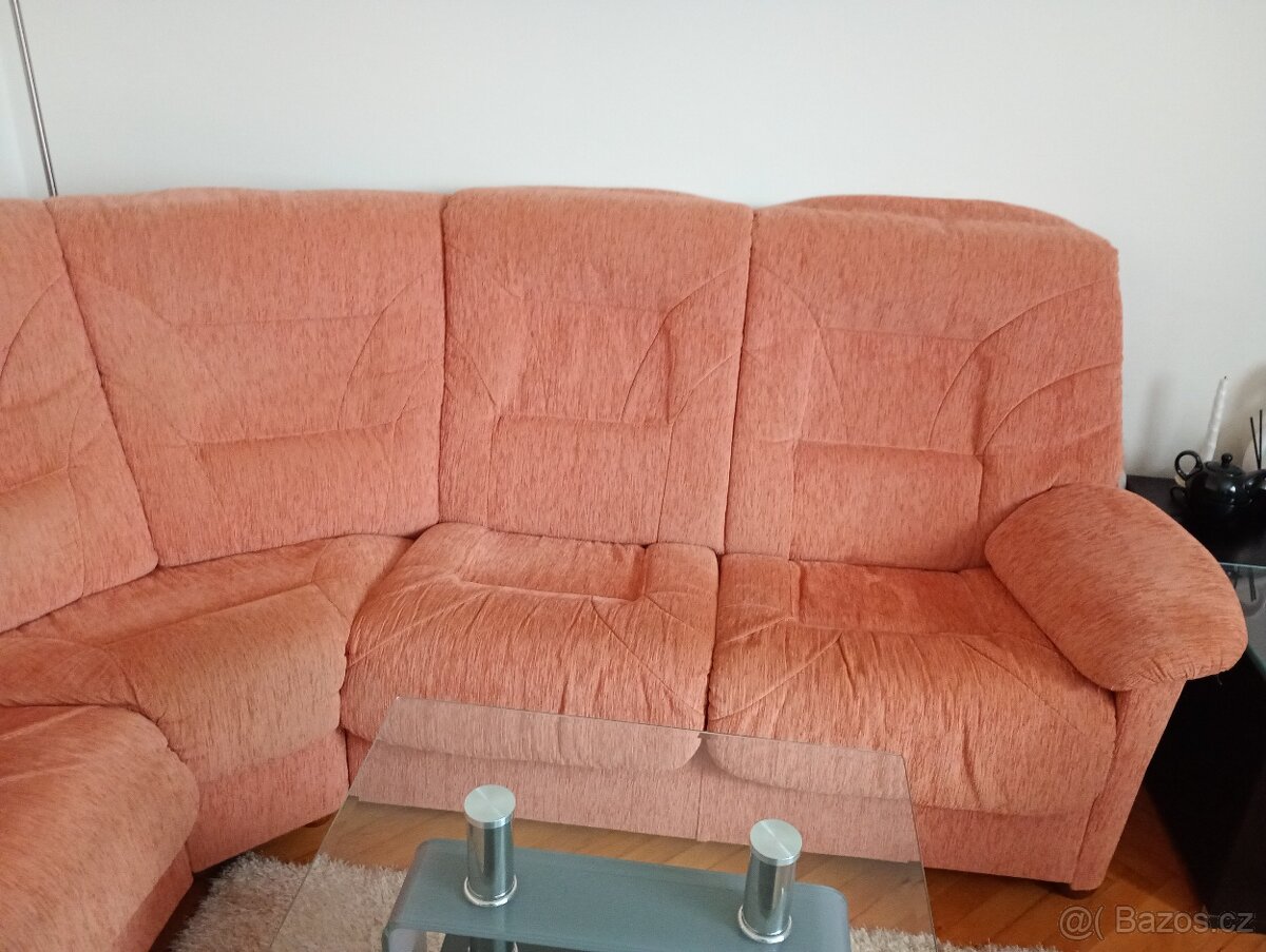 Rohová sedačka s křeslem - 3