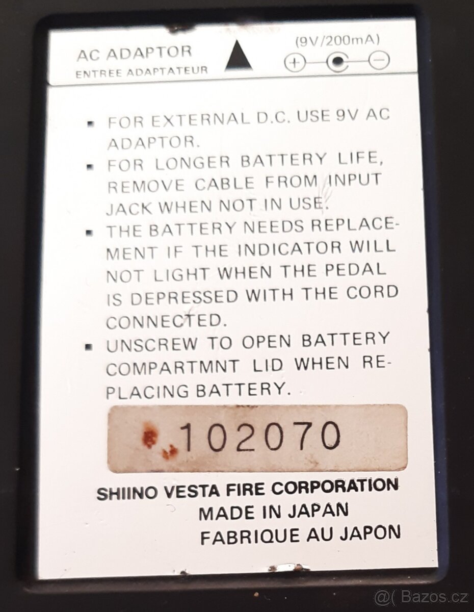 VINTAGE - VF VESTA FIRE Distortion DST - 3