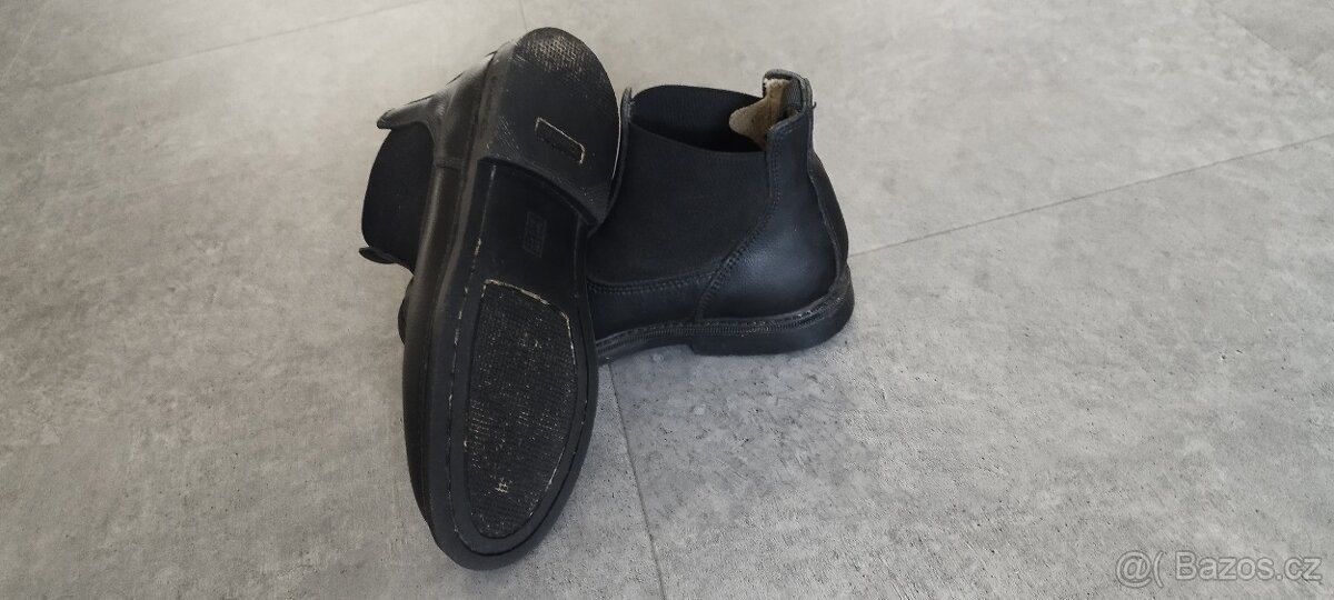 Dětská kožená perka 34 a chapsy 8 let - 3