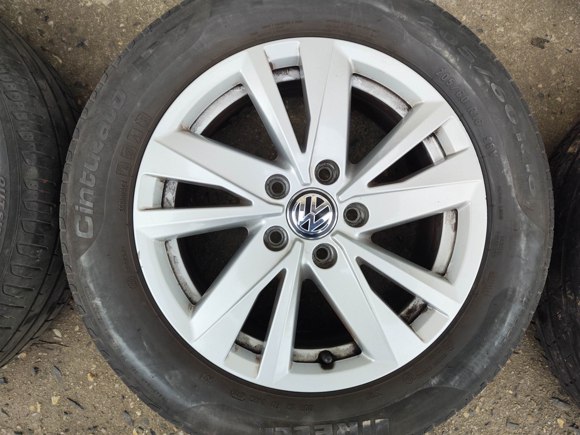 16"alu sada Karlstad 5x112 origo VW Touran 3 Golf 7 Caddy - 3