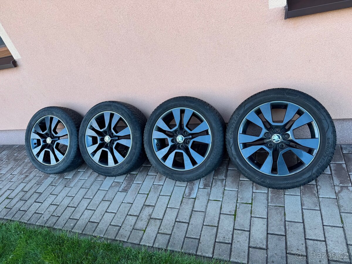 Orig. Zimní alu kola Origami R17 225/50/17 - 3