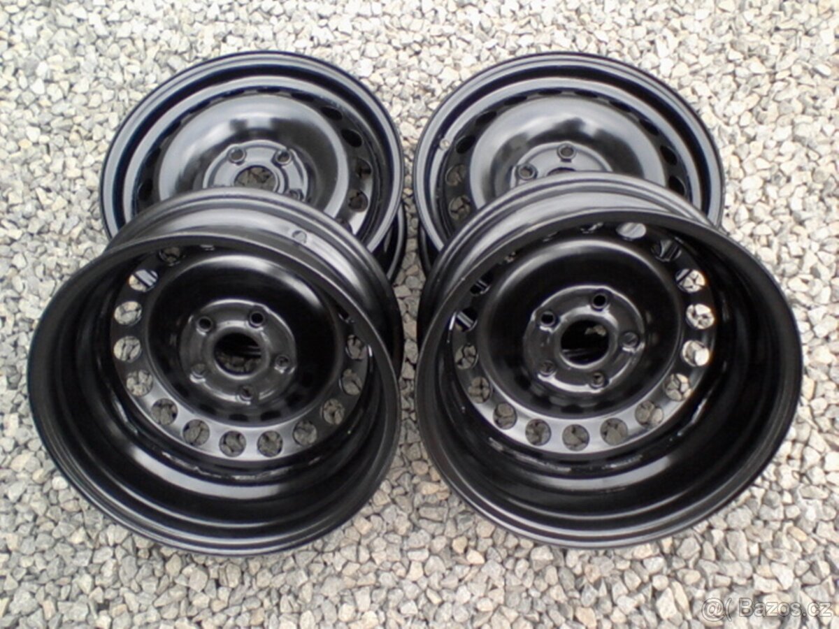 15 plechové disky Škoda Octavia II,VW Golf V,VI,Touran,Caddy - 3