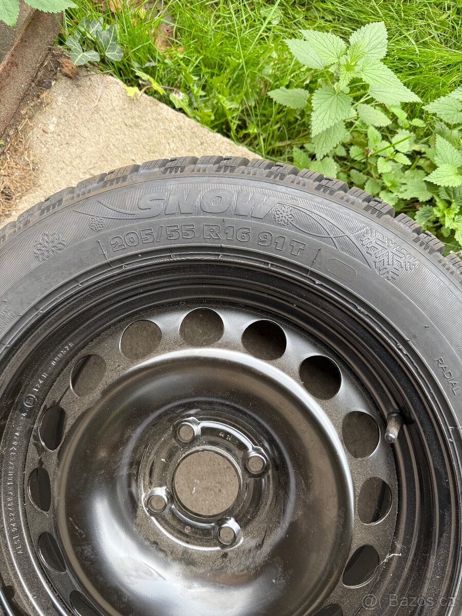 Pneu 205/55r16 zimni sebring + disk - 3