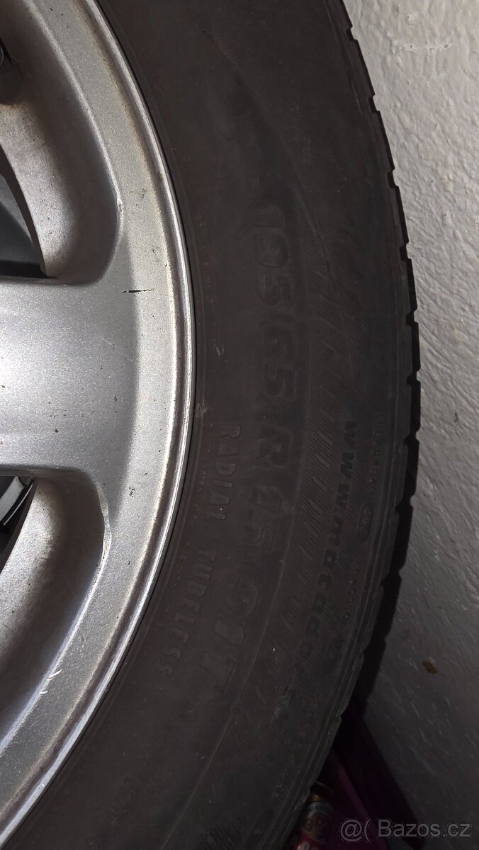 ALU 15 letní škoda VW - 3