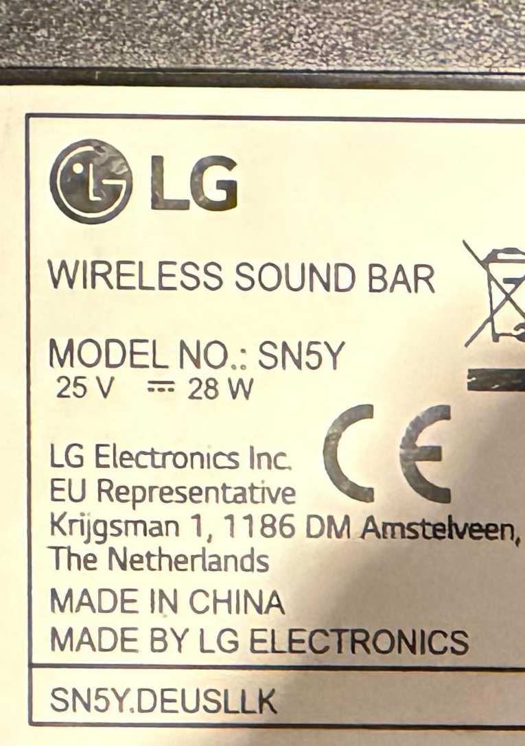 Soundbar LG Sn5y - 3