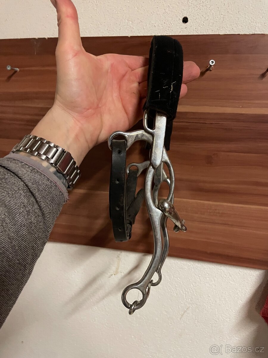 Specialní udidlo Hackamore combi - 3