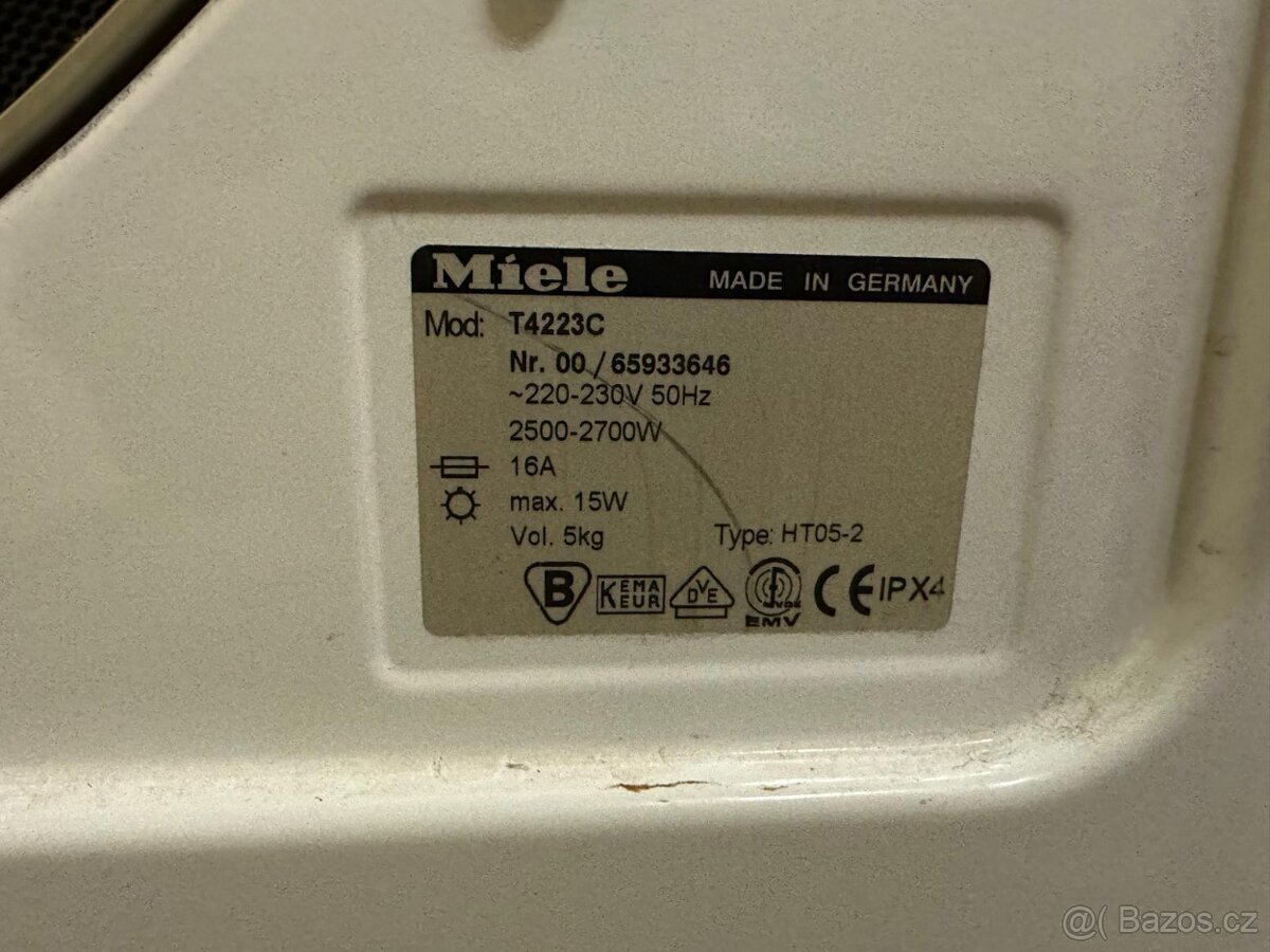 Sušička prádla Miele Softtronic T 4223 C - 3
