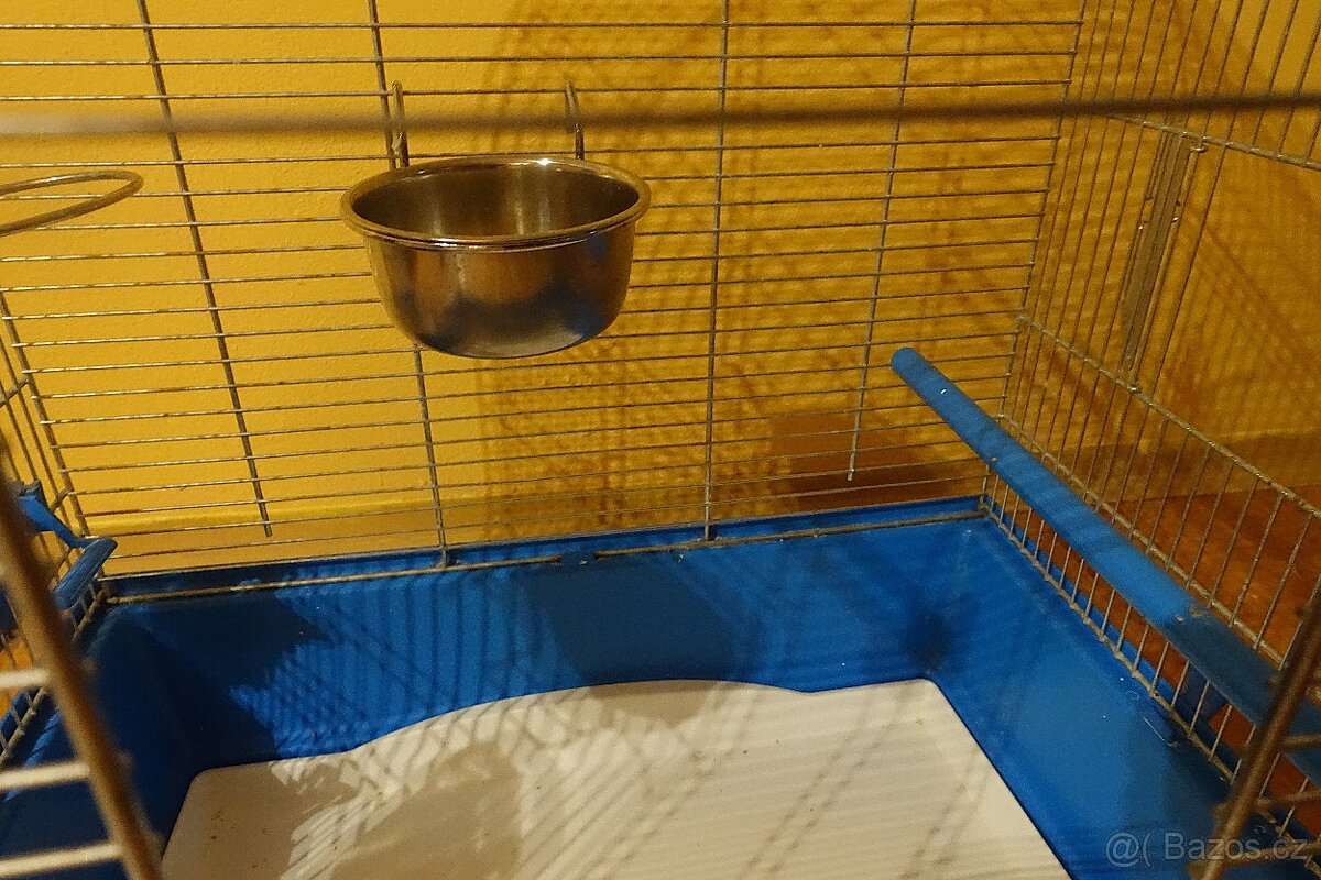 Klec pro ptáky s příslušenstvím – výška 55 cm, šířka 42 cm - 3