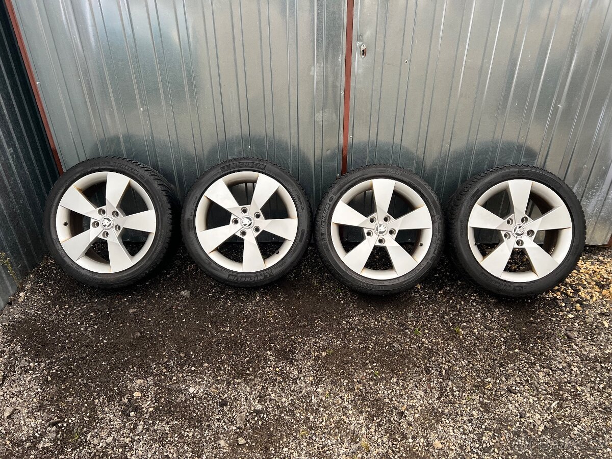 Originální zimní sada Škoda 225/45R17, Michelin - 3