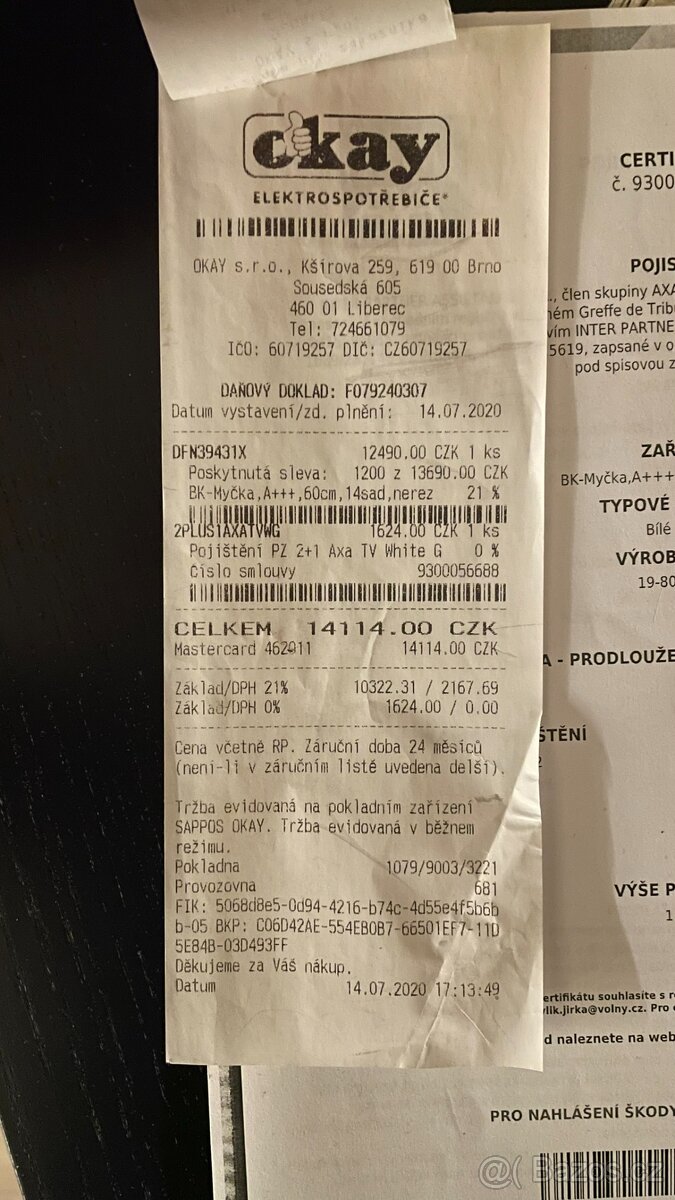 Prodám myčku BEKO - DFN39431X - 3