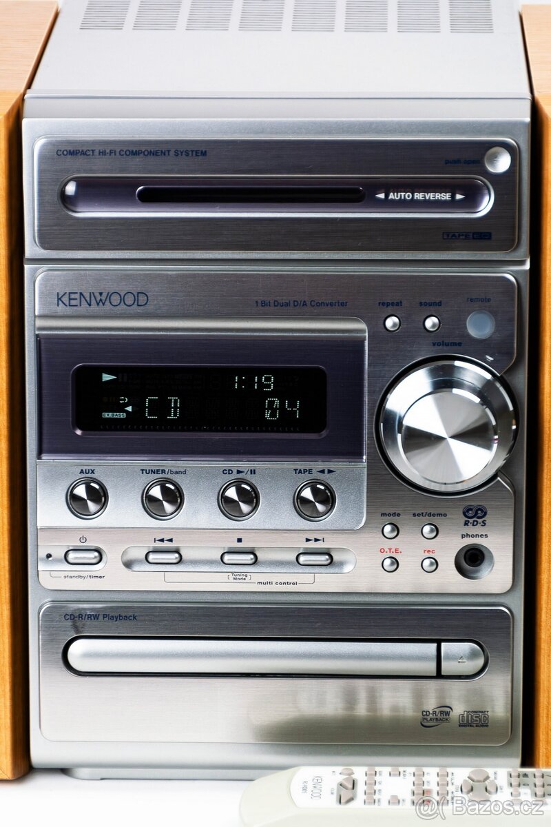 KENWOOD RXD-M66 / stříbrný mikrosystém s reprosoustavou - 3