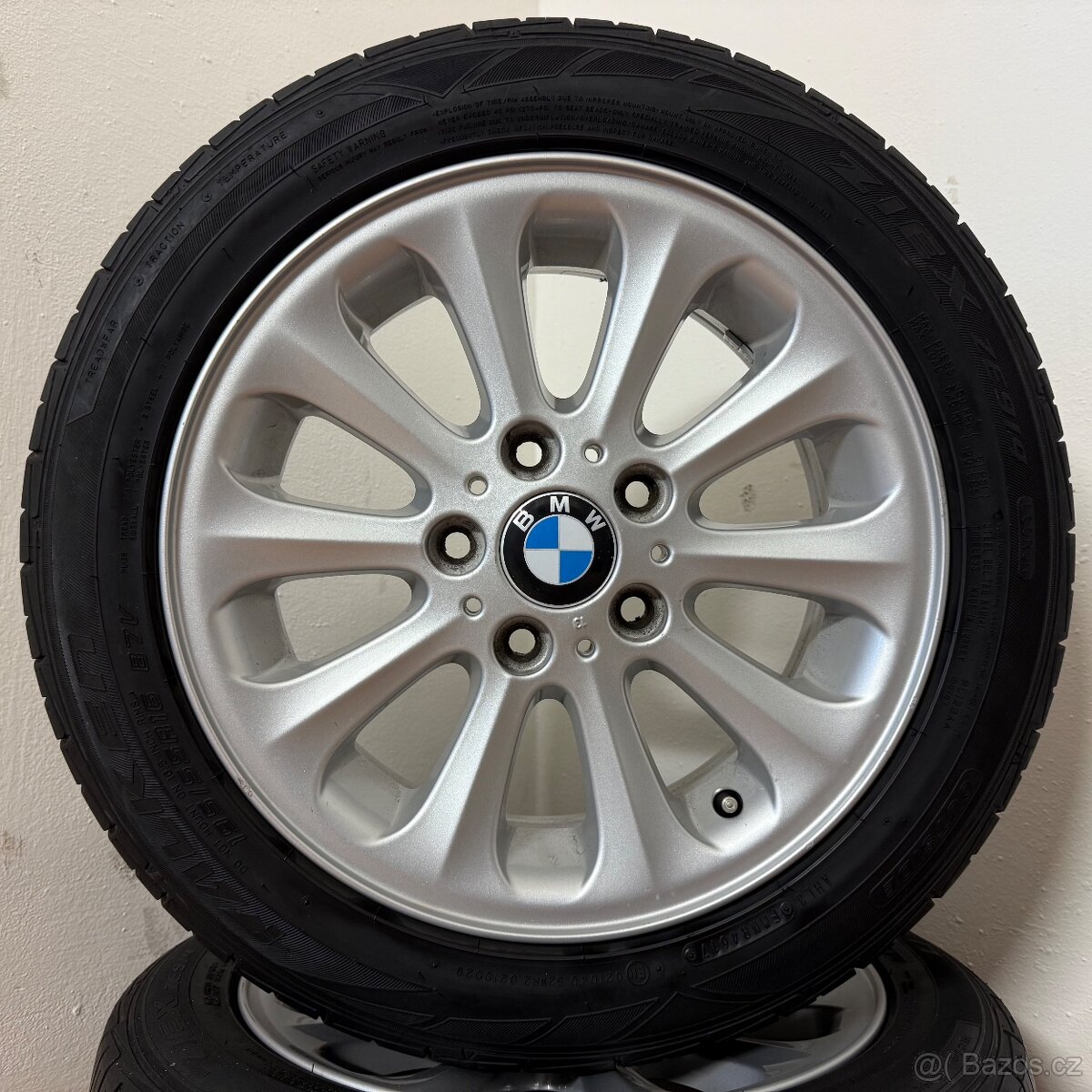 BMW 1 E87 5x120 R16 ET42+LETNÍ 195/55R16 5mm - 3