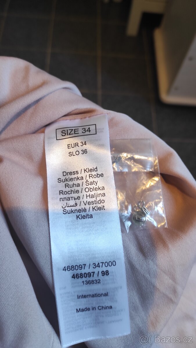 Krásné nové růžové šaty Orsay 34 NOVÉ - 3