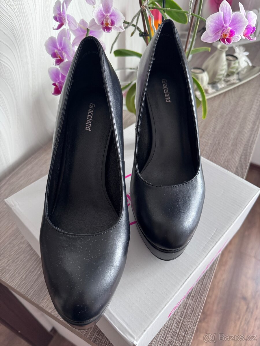 Lodičky Graceland na vysokém podpatku - vel. 41 - 3