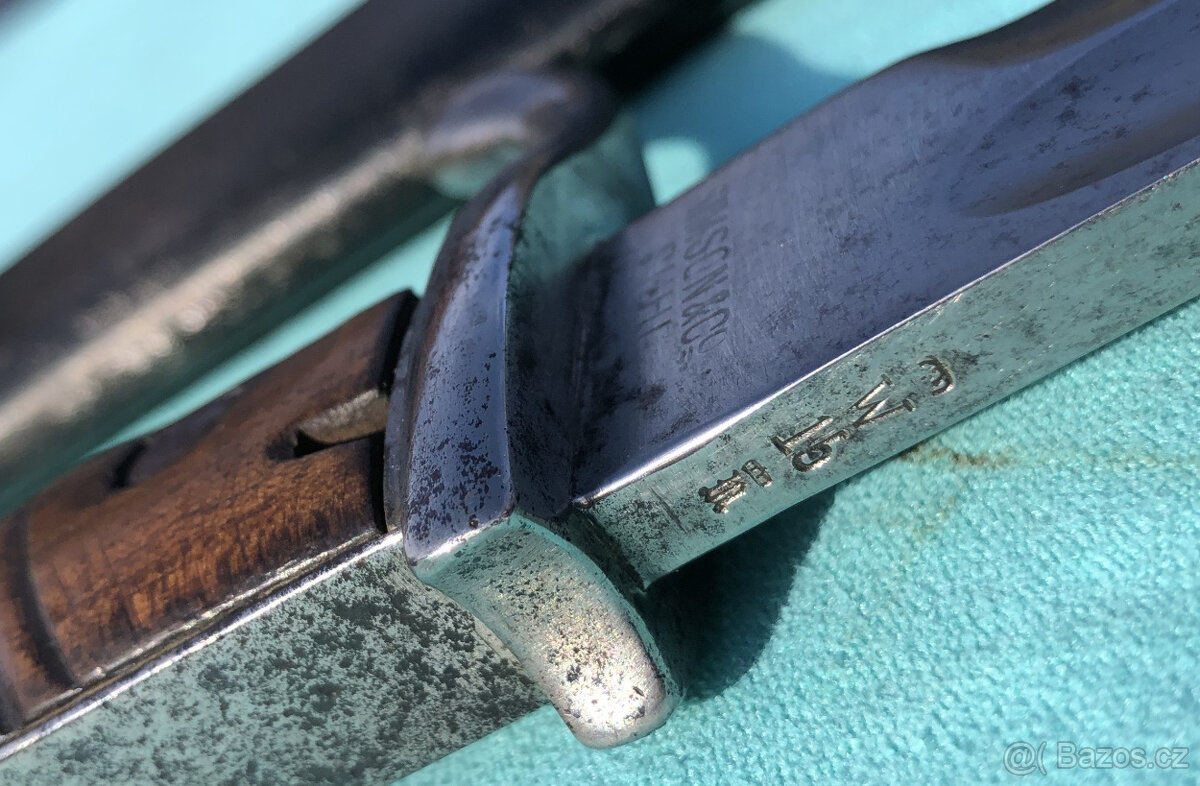 Německý bodák M98/05 – 1.sv. válka - 3