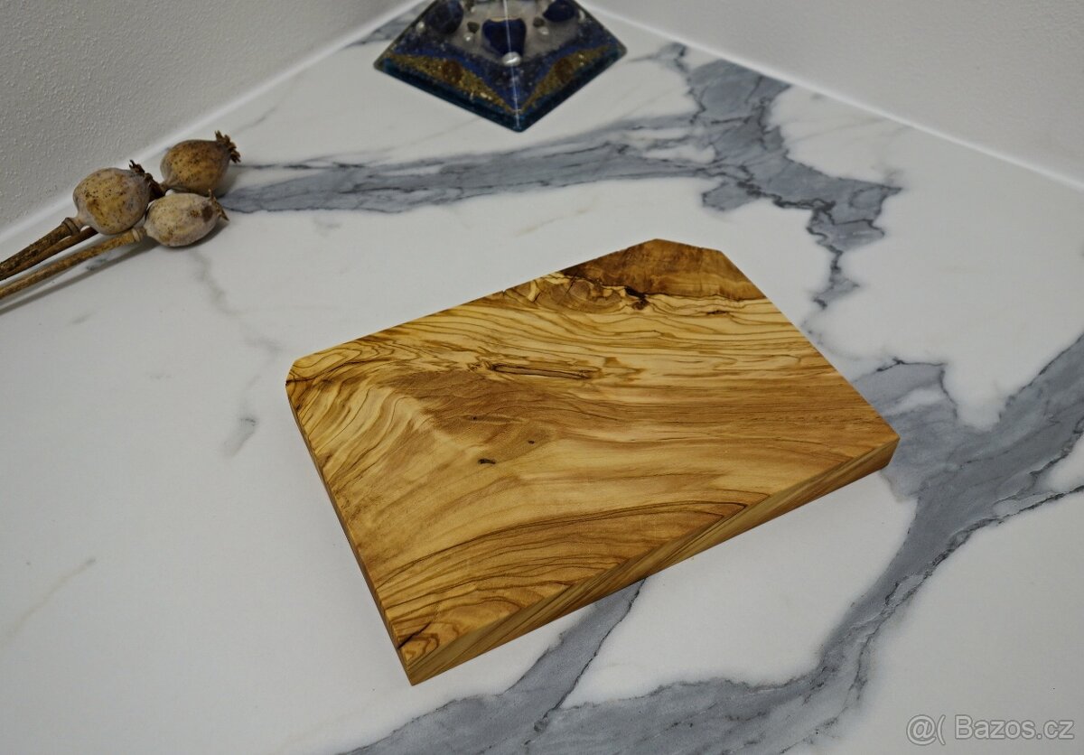 Olivové prkénko 225 x 160 x 21 mm - 3