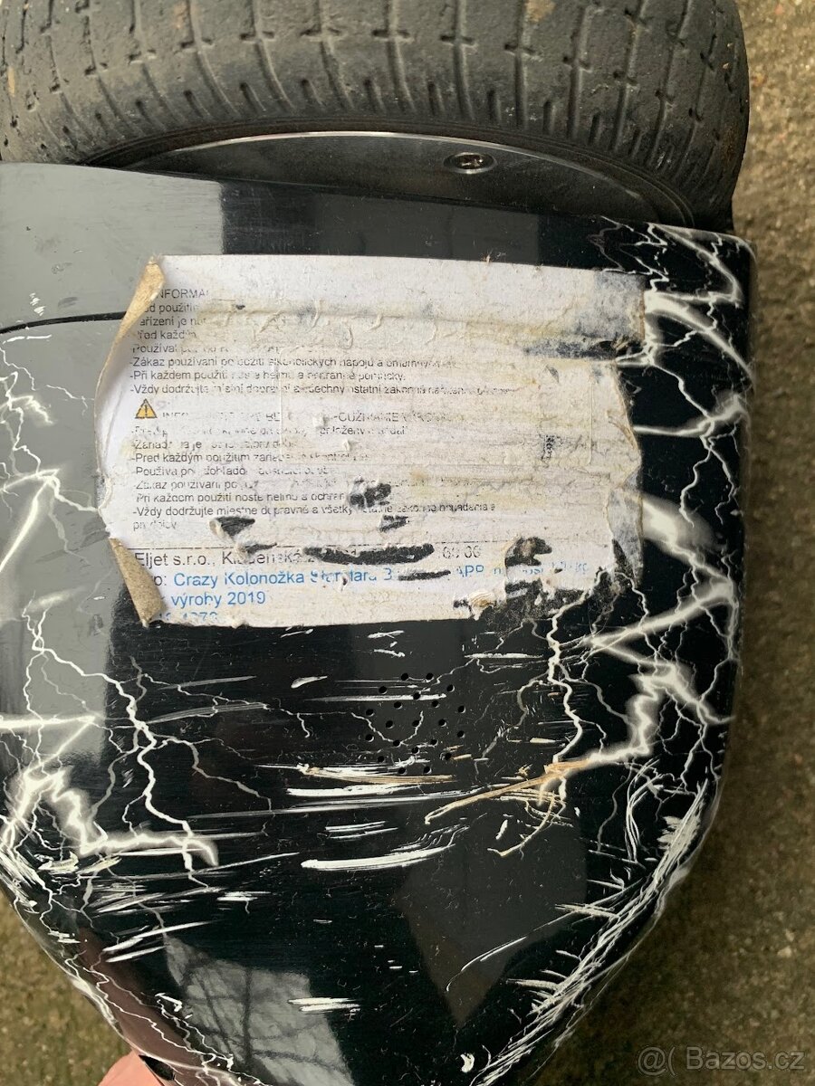 Funkční hoverboard včetně obalu a nabíječky - 3